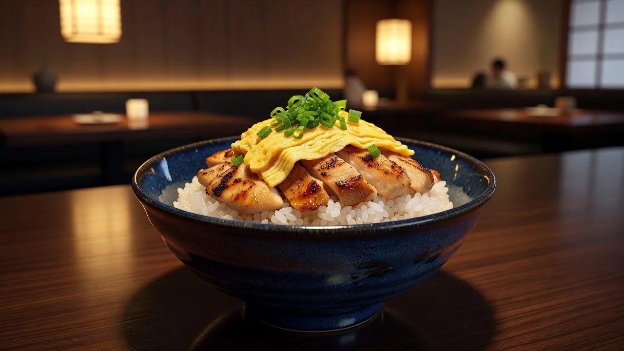 鶏の照り焼き丼